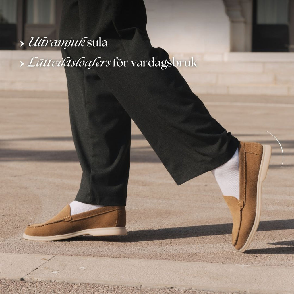 Yacht - Premium loafers i äkta mocka för herr, bild 4 av 24
