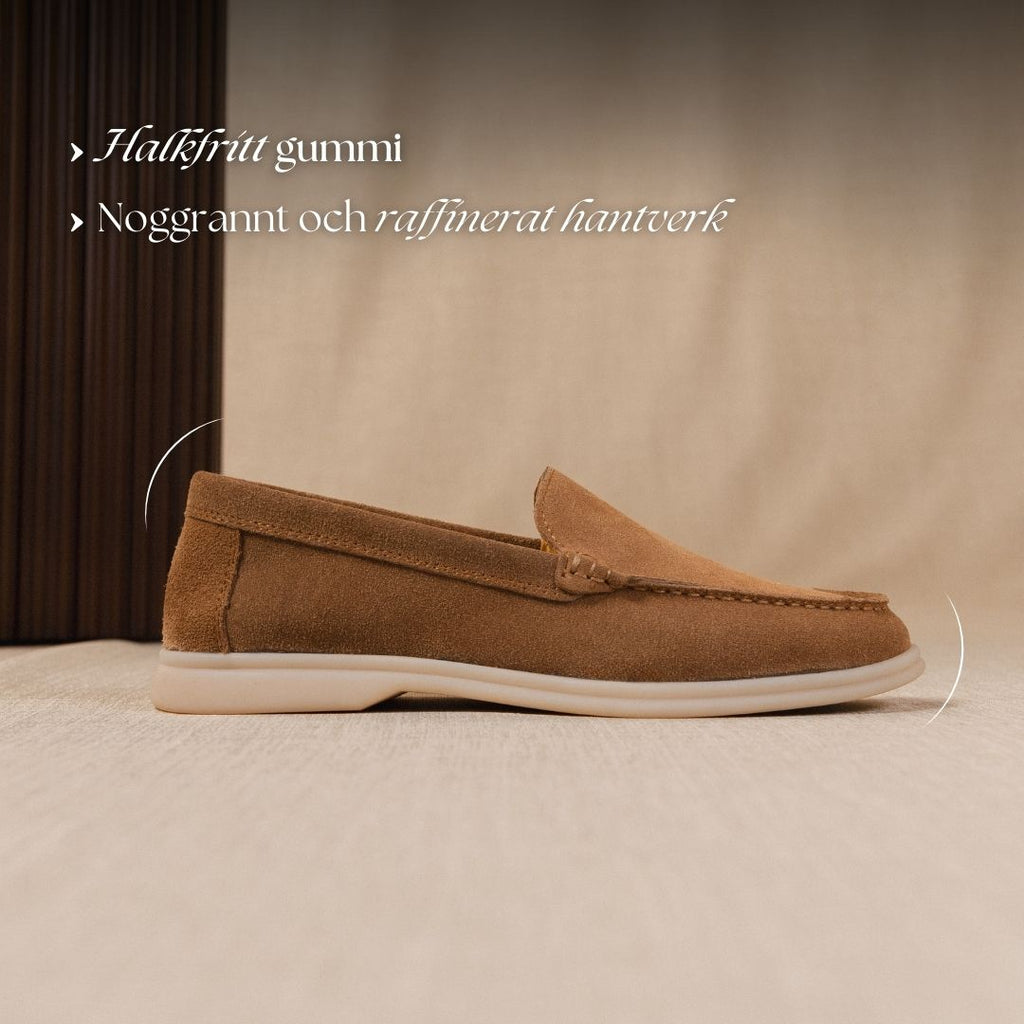 Yacht - Premium loafers i äkta mocka för herr, bild 2 av 24