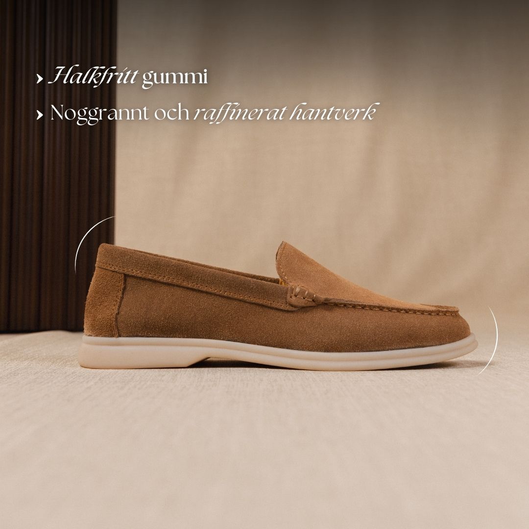 Yacht - Premium loafers i äkta mocka för herr, bild 2 av 24