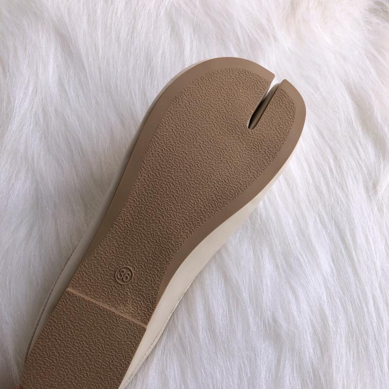 Platta ballerinor loafers tabi, bild 7 av 23