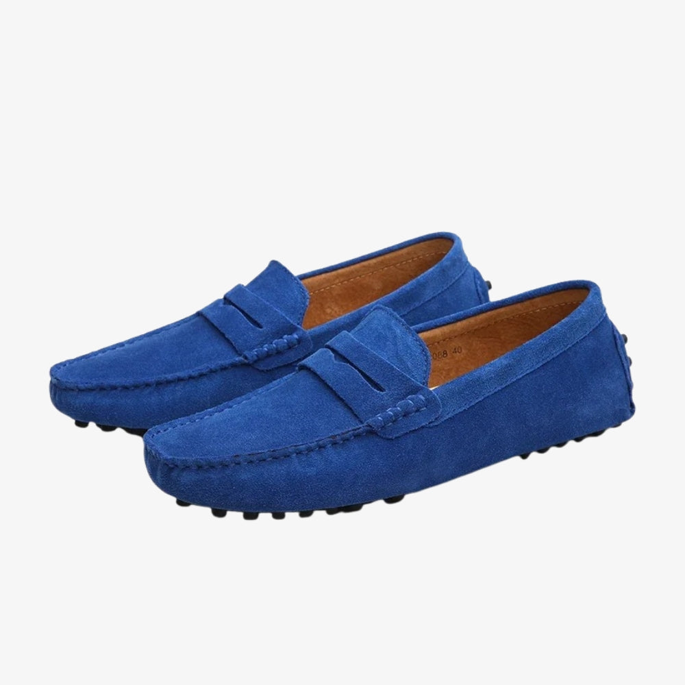 Penny Loafer i mocka för herr
