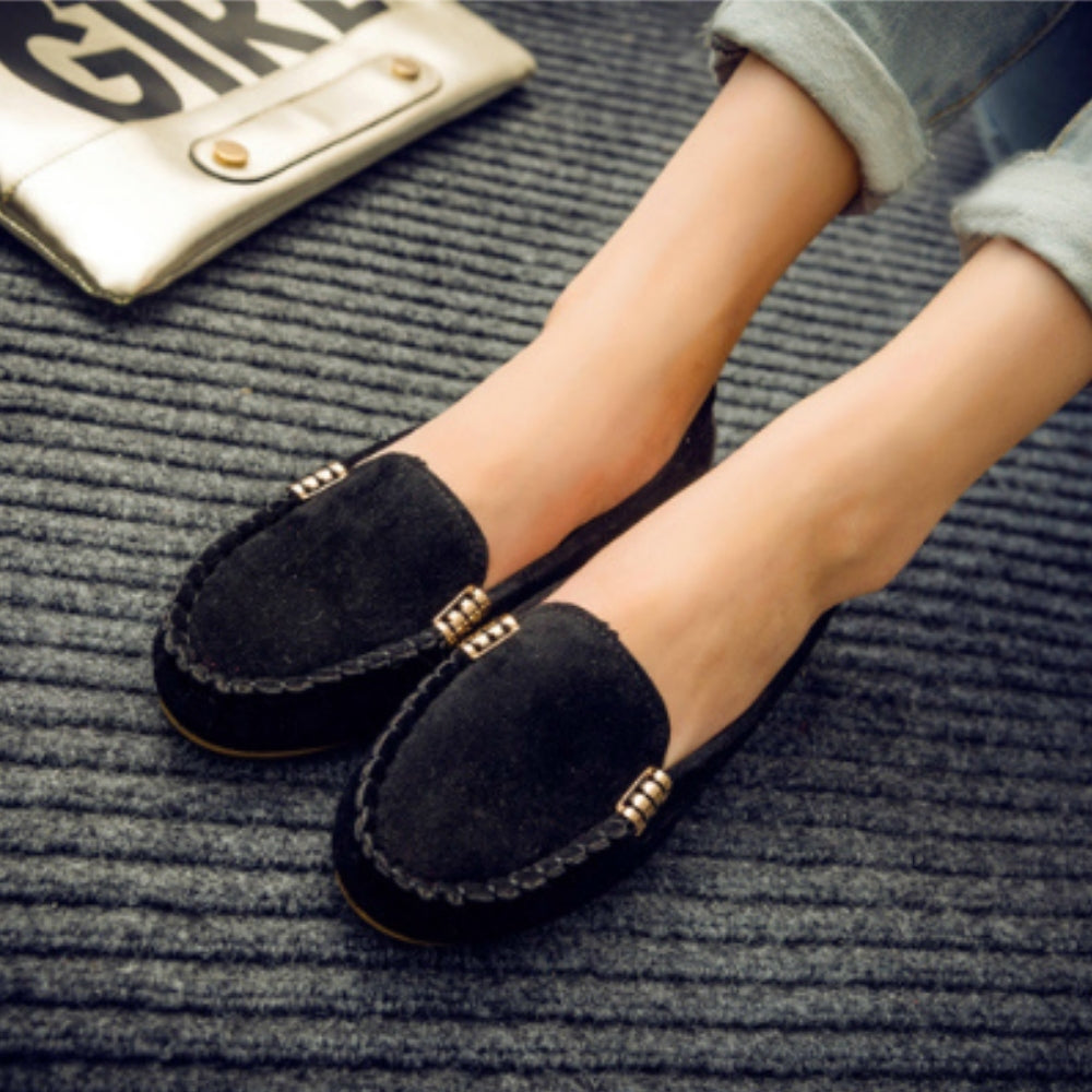 Loafers i konstmocka för kvinnor, bild 8 av 9