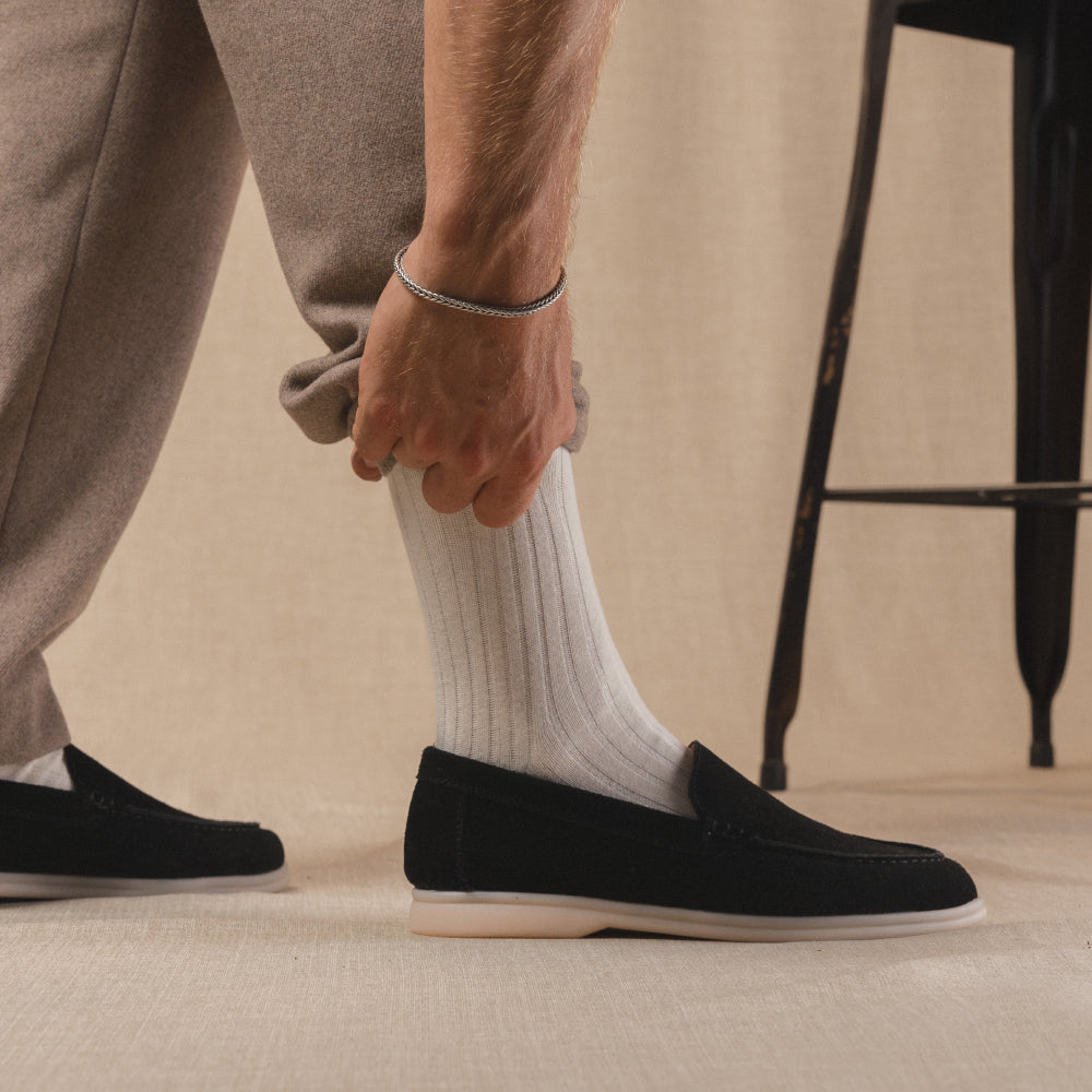 Yacht - Premium loafers i äkta mocka för herr, bild 21 av 24