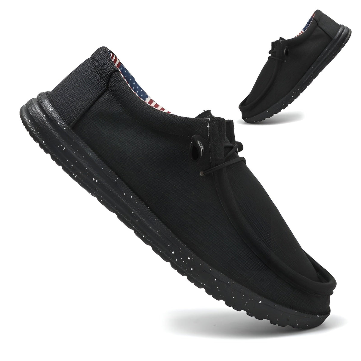 Sommarloafers i tyg för herr