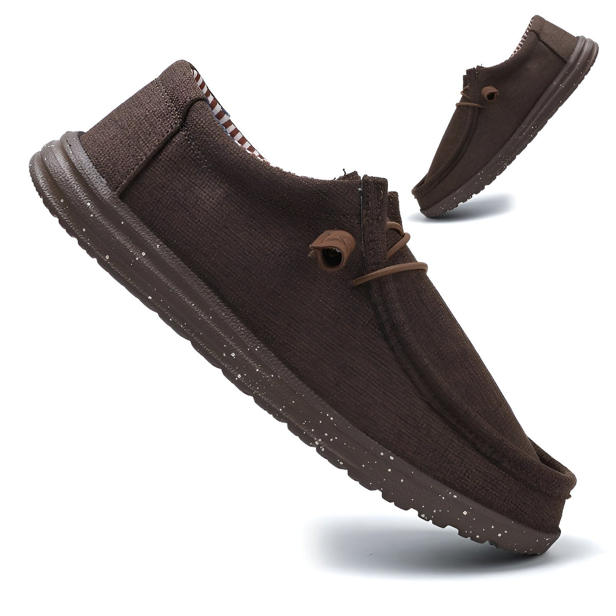 Sommarloafers i tyg för herr