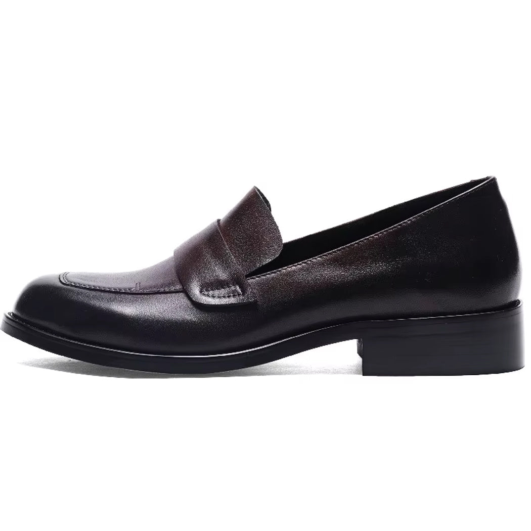 Klassisk elegant loafer i läder för kvinnor, bild 10 av 10