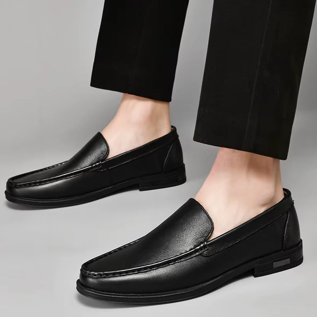 Casual loafer i läder för herr, bild 2 av 8