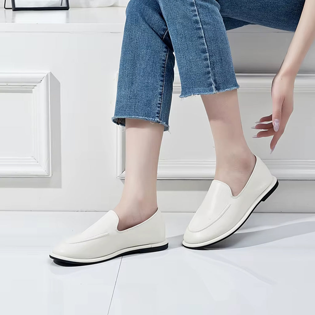 Loafer slipper i läder för kvinnor, bild 8 av 10