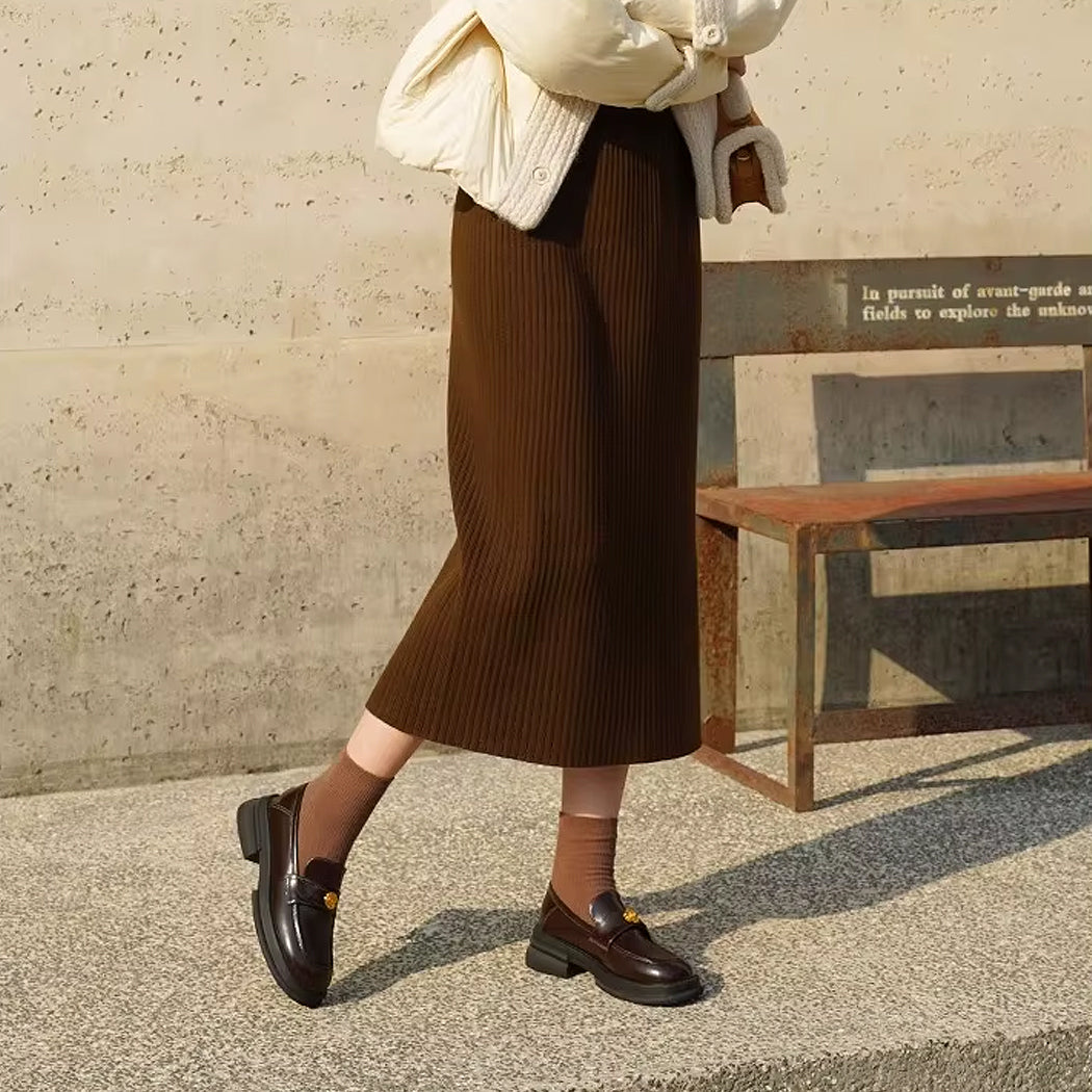 Loafers med platåsula och blomdetaljer, bild 9 av 14