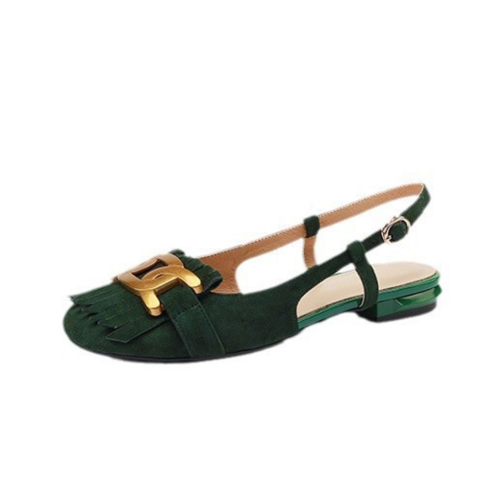Retro loafers med fransar för kvinnor, bild 6 av 7