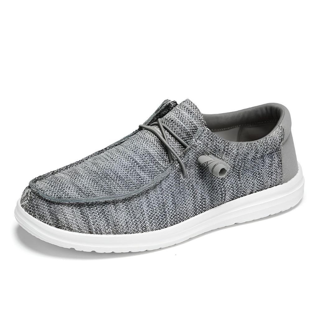 Promenadloafers i tyg för herr