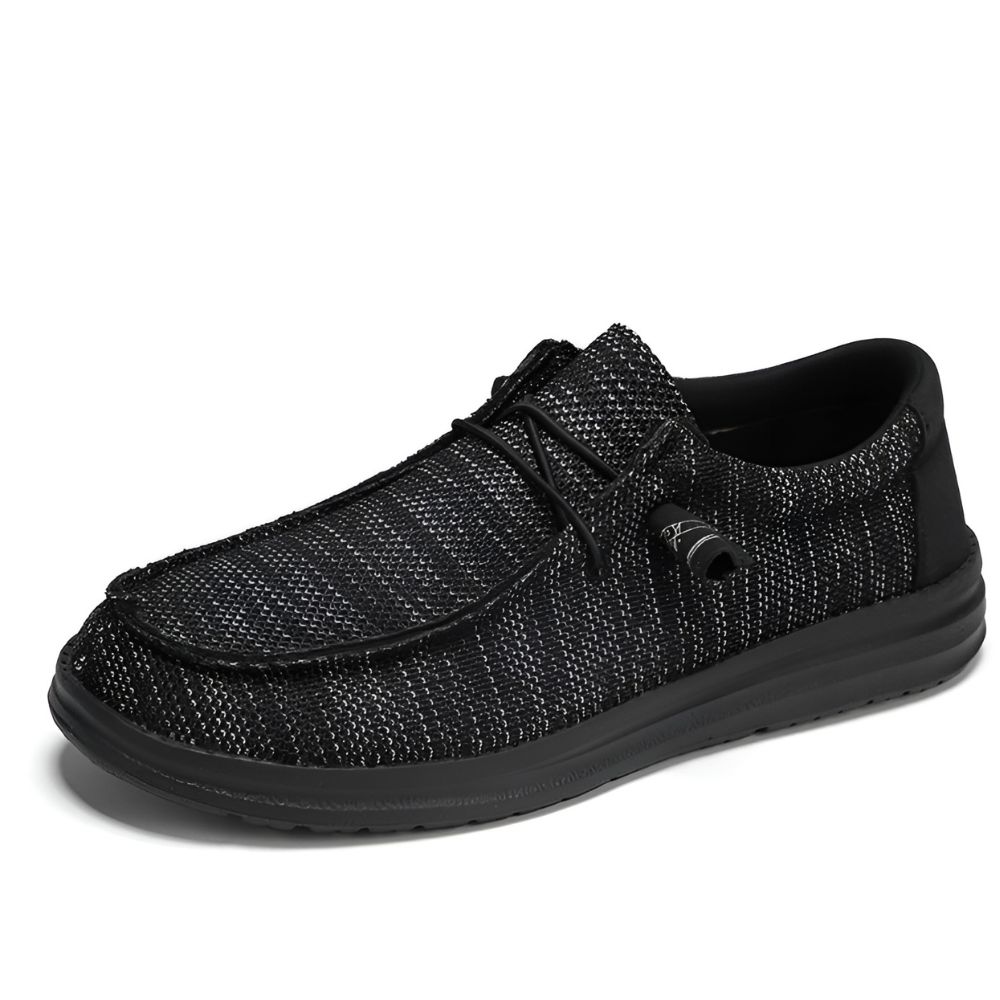 Promenadloafers i tyg för herr