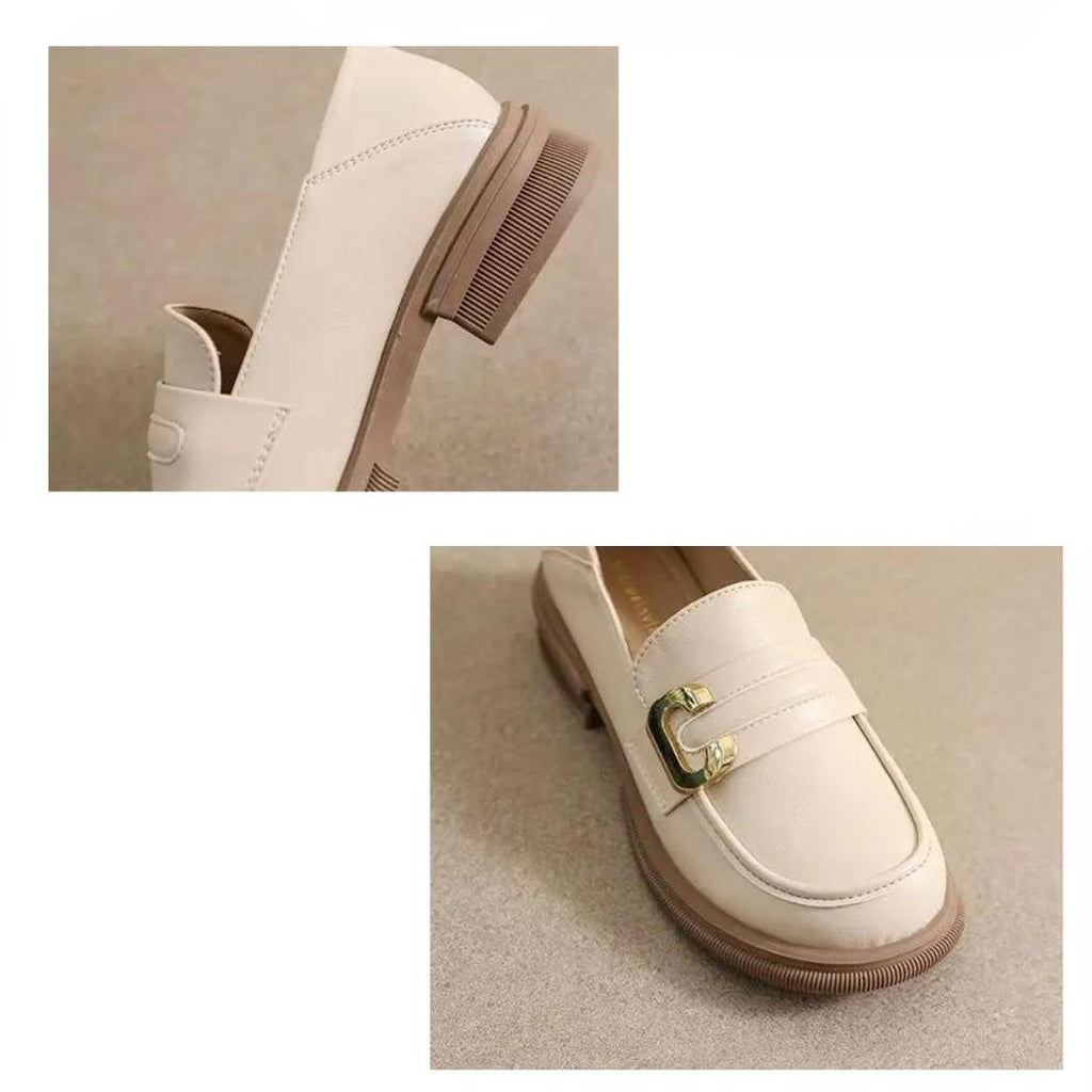 Mjuka och eleganta loafers i äkta läder för kvinnor, bild 12 av 13