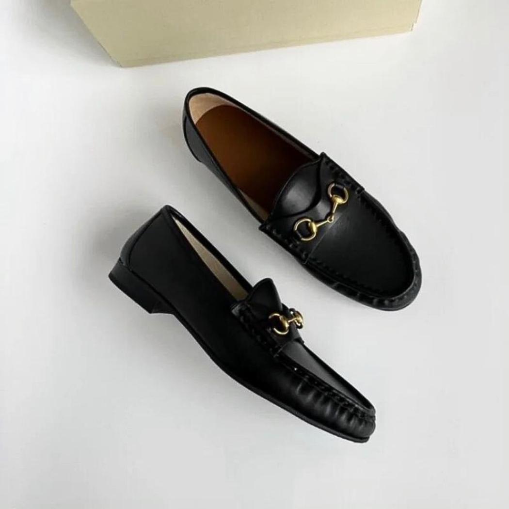 Mjuka loafers i äkta läder för dam