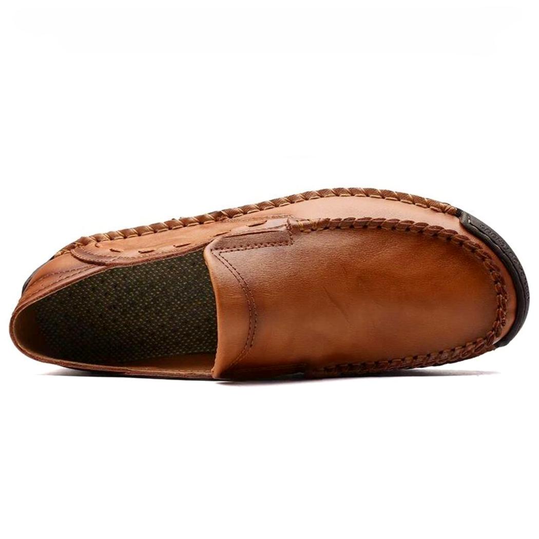 Mjuka loafers i syntetiskt läder för herr