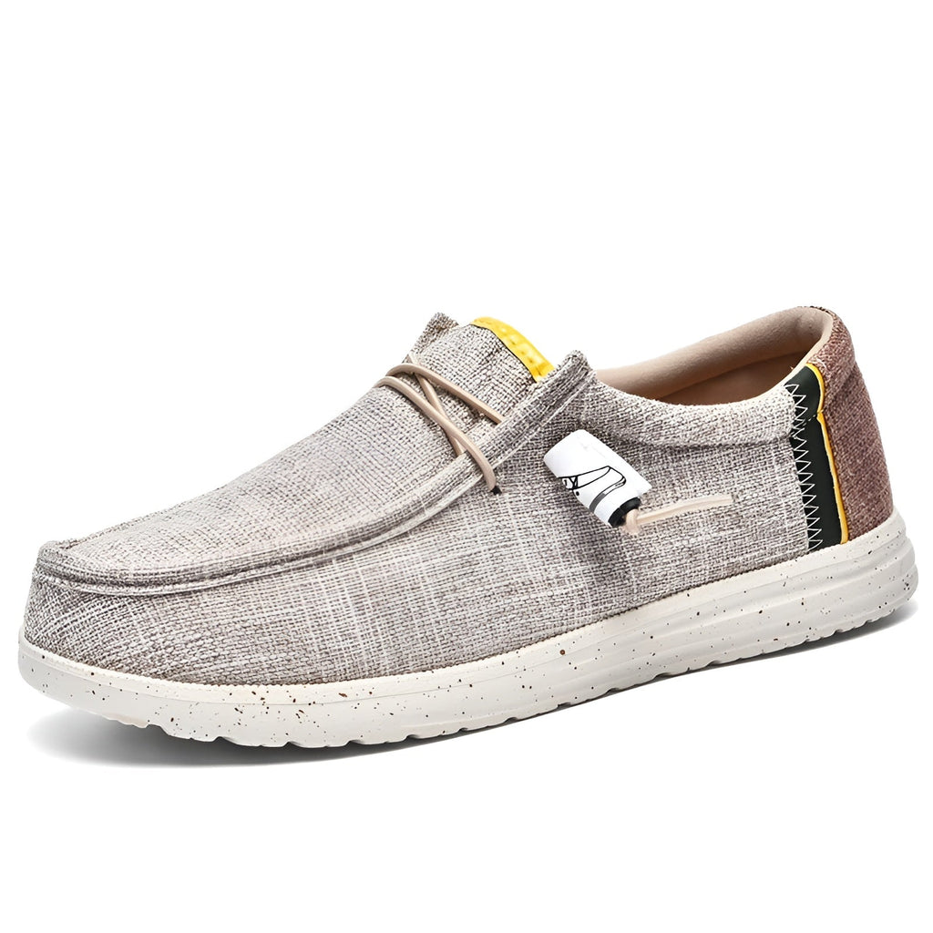 Loafers i tyg för herr
