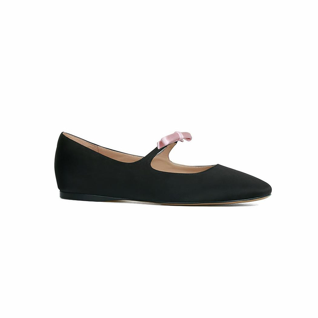 Mary Jane-loafer med fyrkantig tå och rosett, bild 7 av 7
