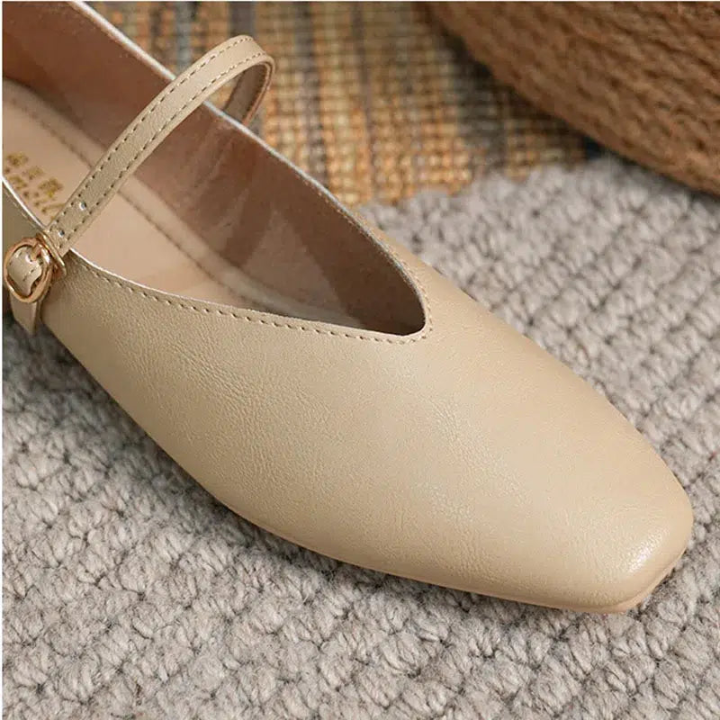 Mary Jane ballerinas med remmar Elegant och retro, bild 8 av 8