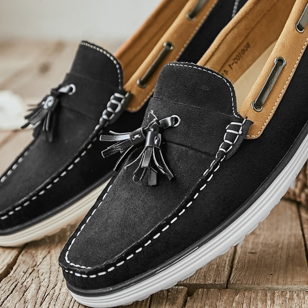 Loafers med tofs i båtskomodell för herr, bild 2 av 10