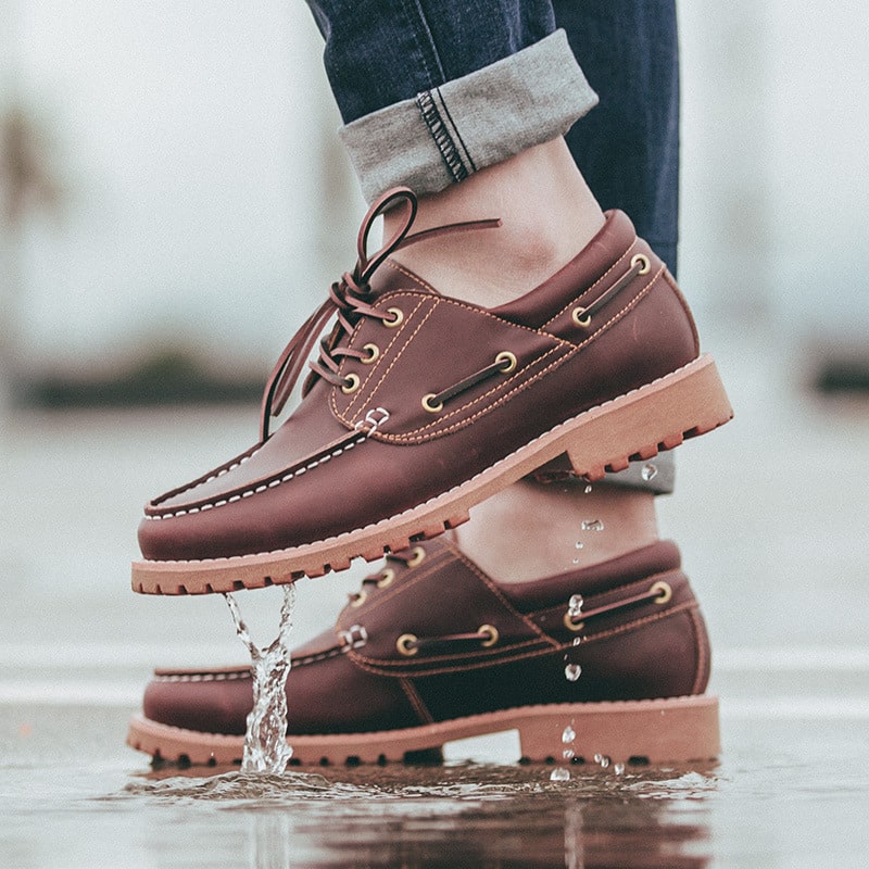 Bekväma båtmockasiner för herrar, bild 3 av 7