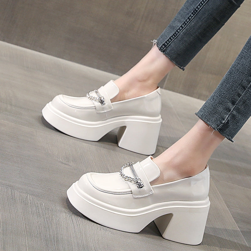 Loafers med 8 cm klack för kvinnor, bild 5 av 7