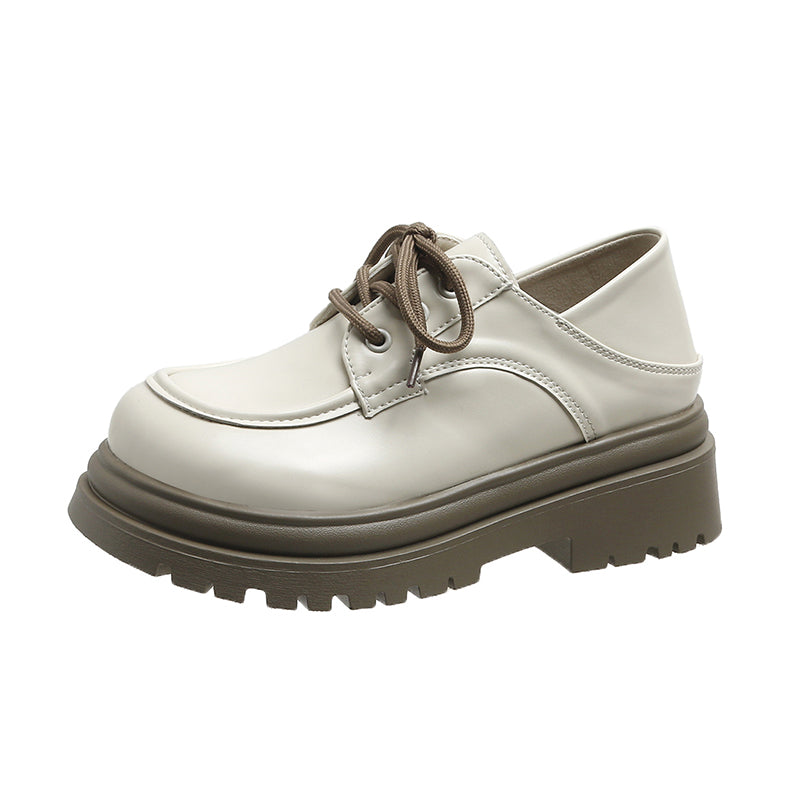 Loafers med platå och snörning för kvinnor, bild 6 av 8