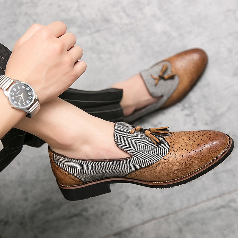 Trendiga loafers med tofsar, bild 9 av 9
