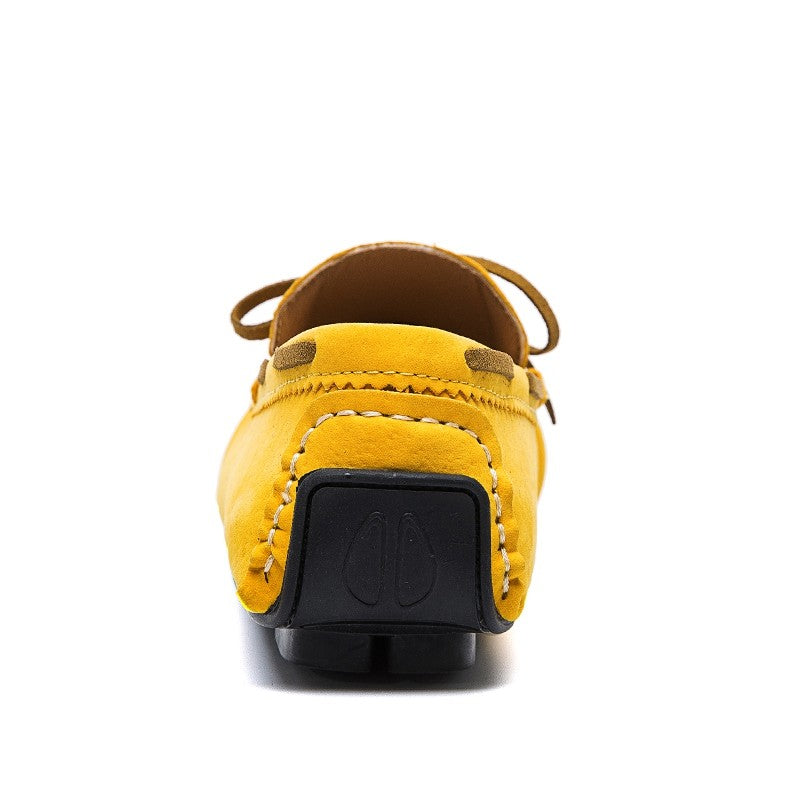 Färgade slip-on-loafers i mockaeffekt för män, bild 6 av 10