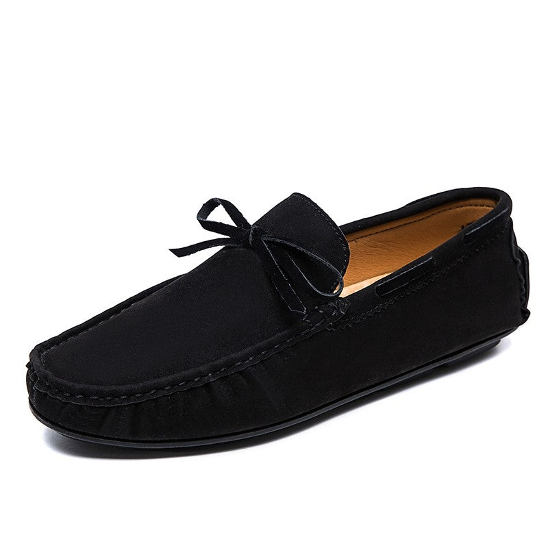Färgade slip-on-loafers i mockaeffekt för män, bild 5 av 10