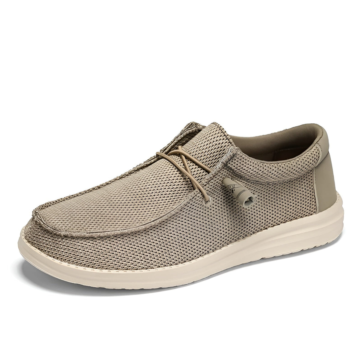 Promenadloafers i tyg för herr