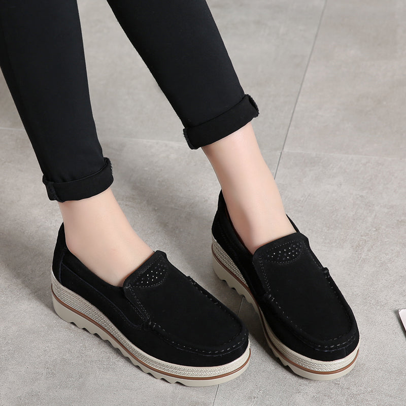Kilklackade loafers för dam till våren, bild 5 av 9