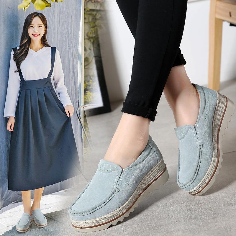 Kilklackade loafers för dam till våren, bild 6 av 9