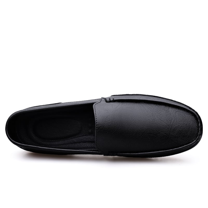 Klassiska loafers i äkta läder med andningsförmåga, bild 2 av 7