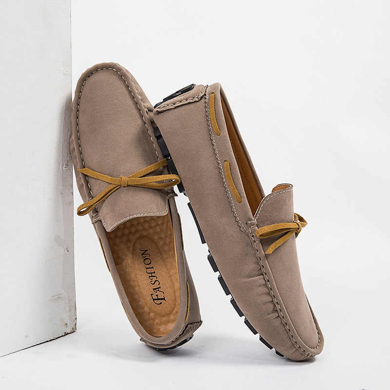 Lätta loafers i syntetmocka för herrar, bild 4 av 10
