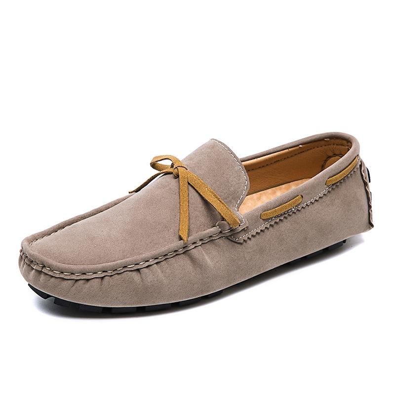Lätta loafers i syntetmocka för herrar, bild 5 av 10