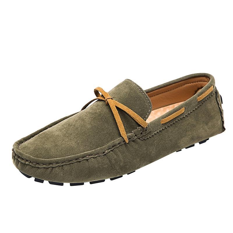 Lätta loafers i syntetmocka för herrar, bild 6 av 10