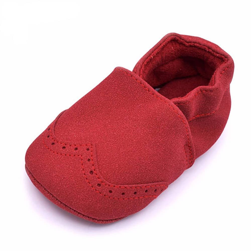 Små lädermockasiner för baby, bild 6 av 10