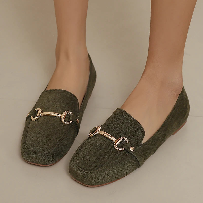 Loafers dam sedda ovanifrån