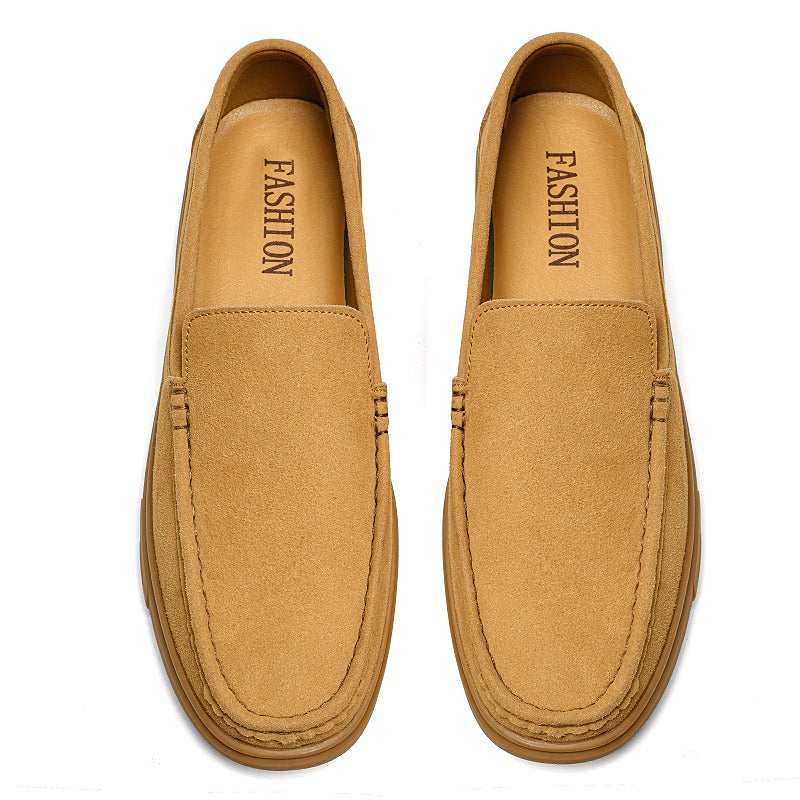Herrloafers med räfflad sula, svart, bild 13