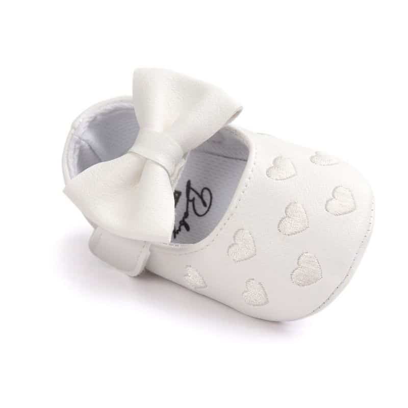 Loafers för babyflickor med hjärtmönster, bild 5 av 14