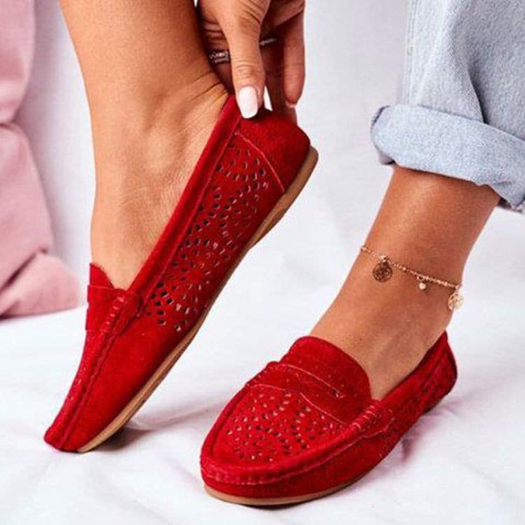 Mjuka mockasinloafers för dam, bild 4 av 4