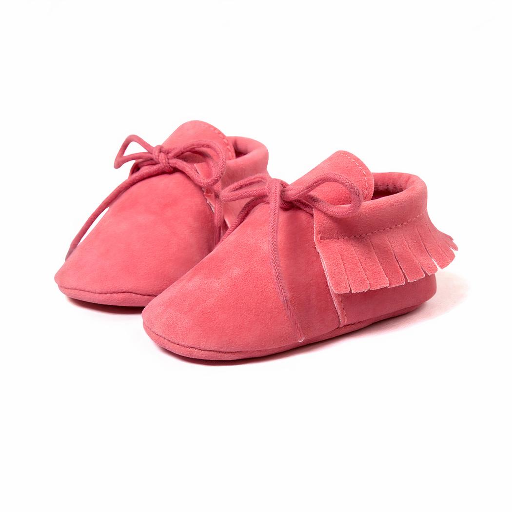 Babyloafers med snörning och fransar, bild 5 av 17