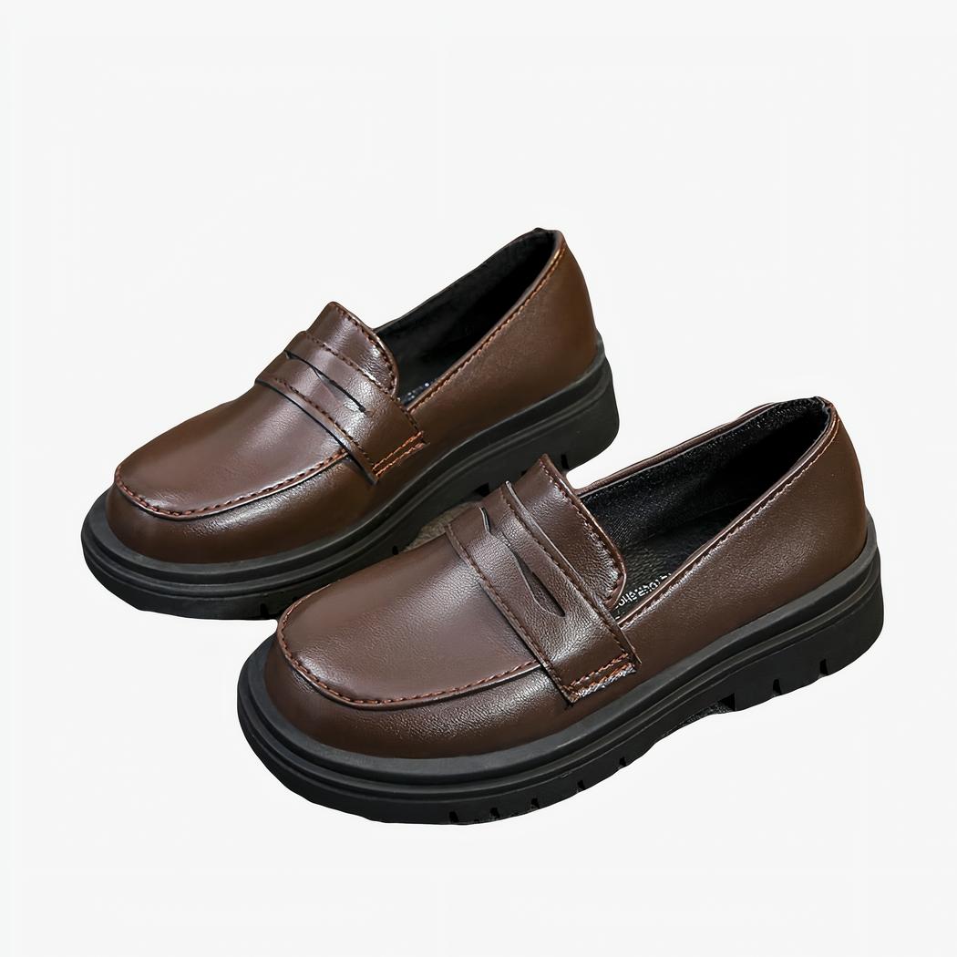 Loafers med tjock sula för pojkar