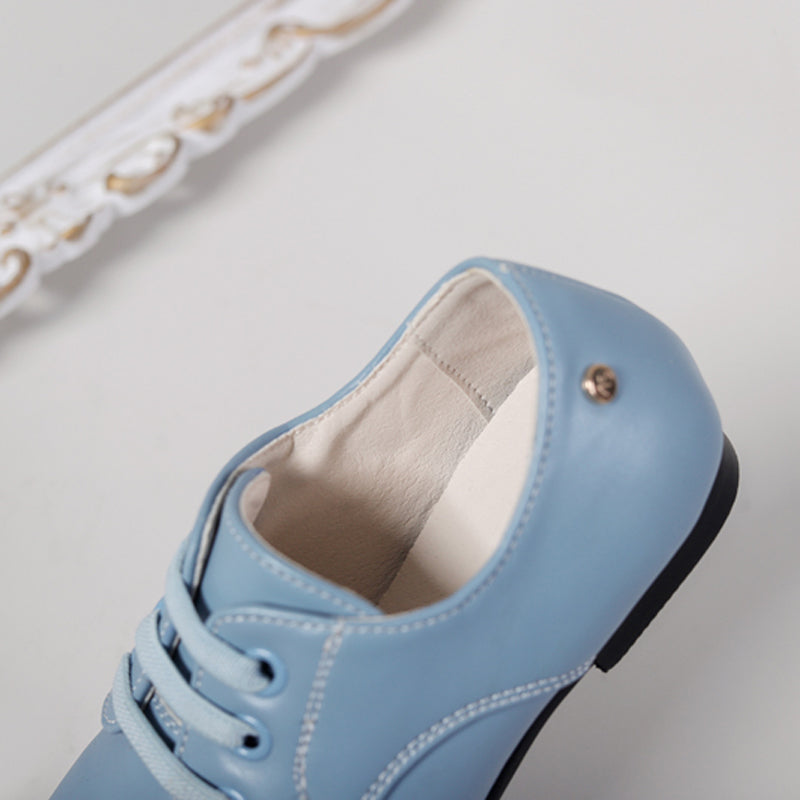 Eleganta loafers med elastiska snörband för pojkar, bild 5 av 7