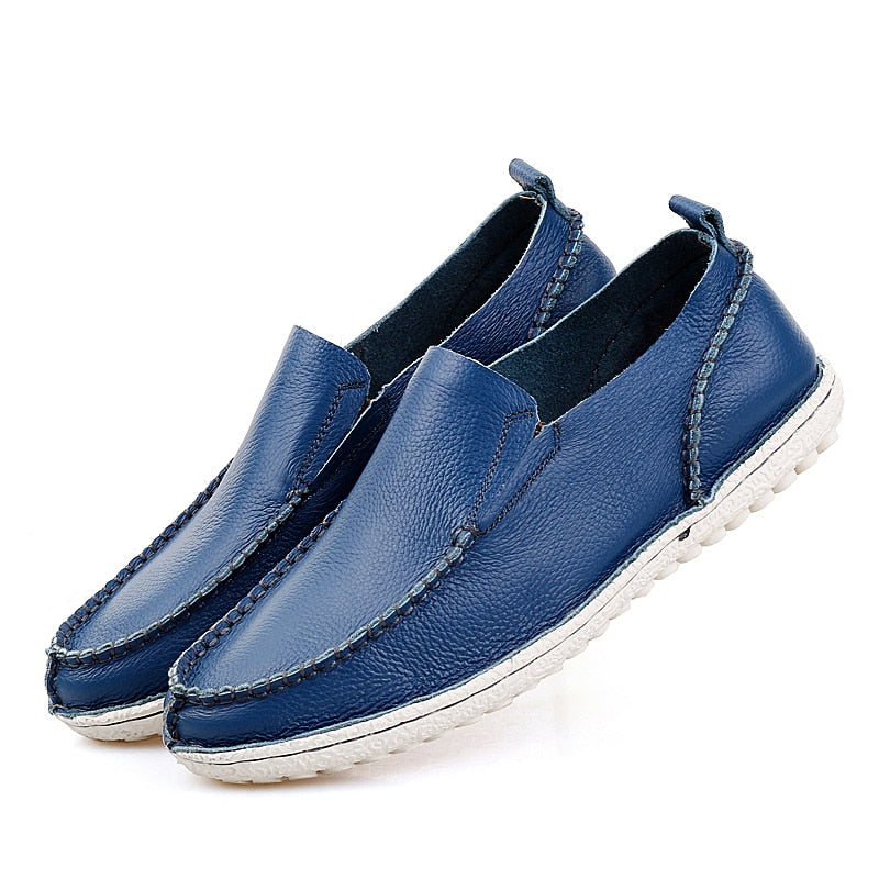 Moderna loafers i äkta läder för herrar, bild 5 av 7