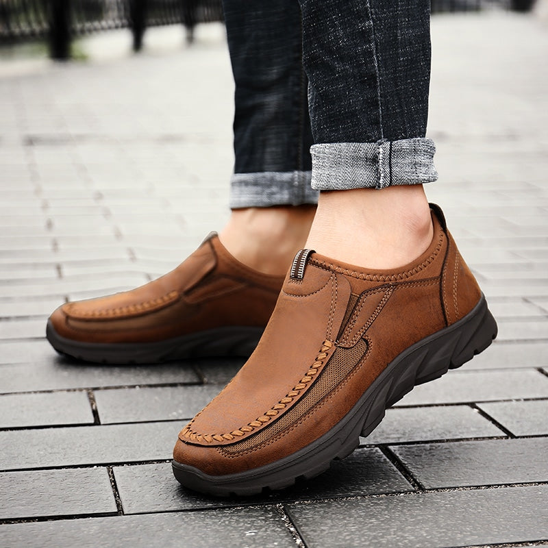 Ortopediska och avslappnade loafers för herrar, bild 4 av 12