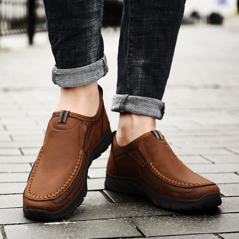 Ortopediska och avslappnade loafers för herrar, bild 5 av 12