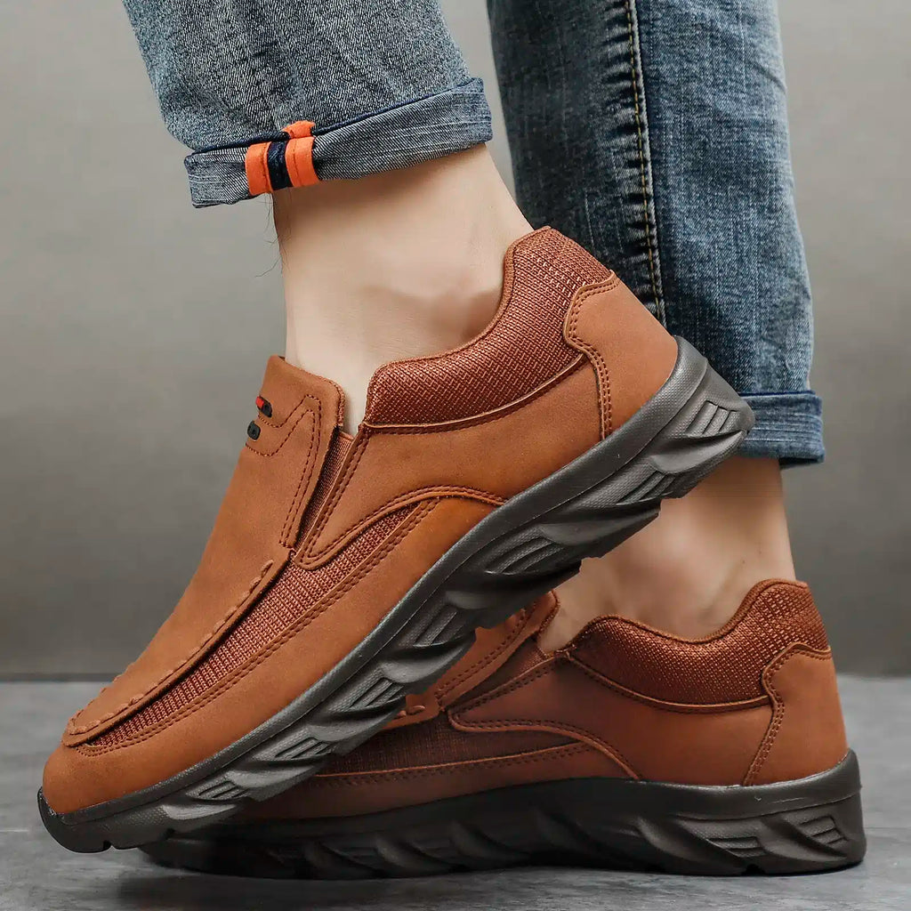 Ortopediska och avslappnade loafers för herrar, bild 3 av 12