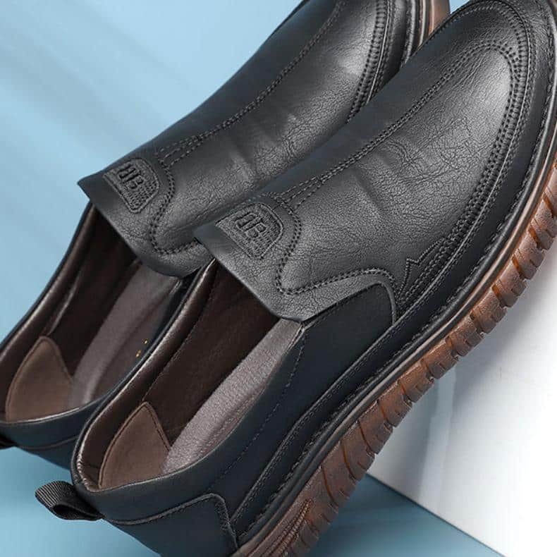 Ortopediska loafers med mjuk sula för män, bild 2 av 8
