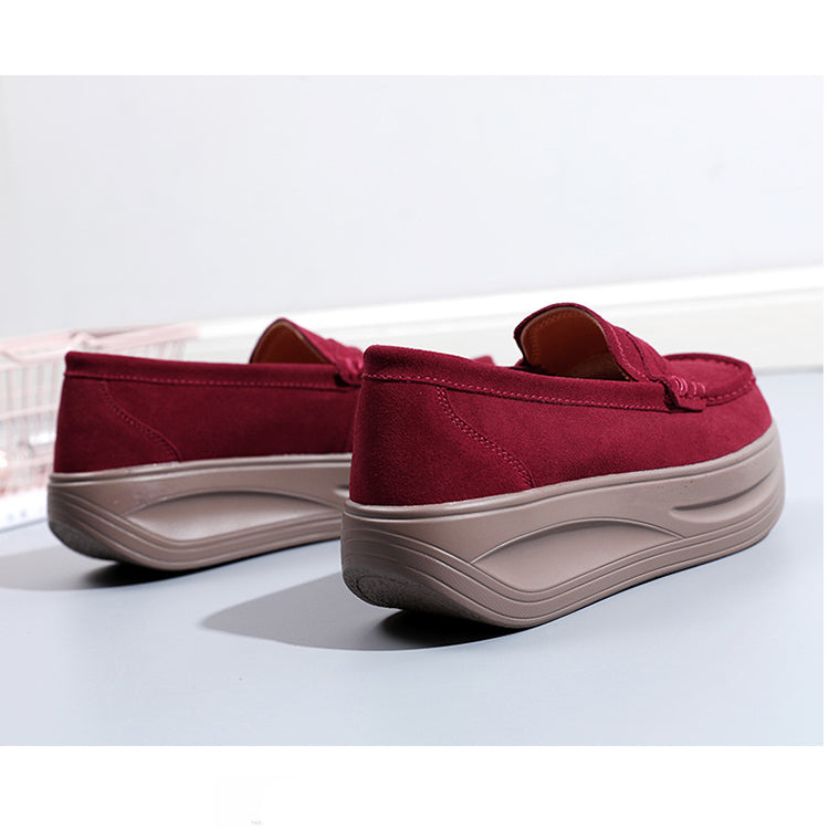 Ortopediska loafers med rem och tjock sula, bild 10 av 14